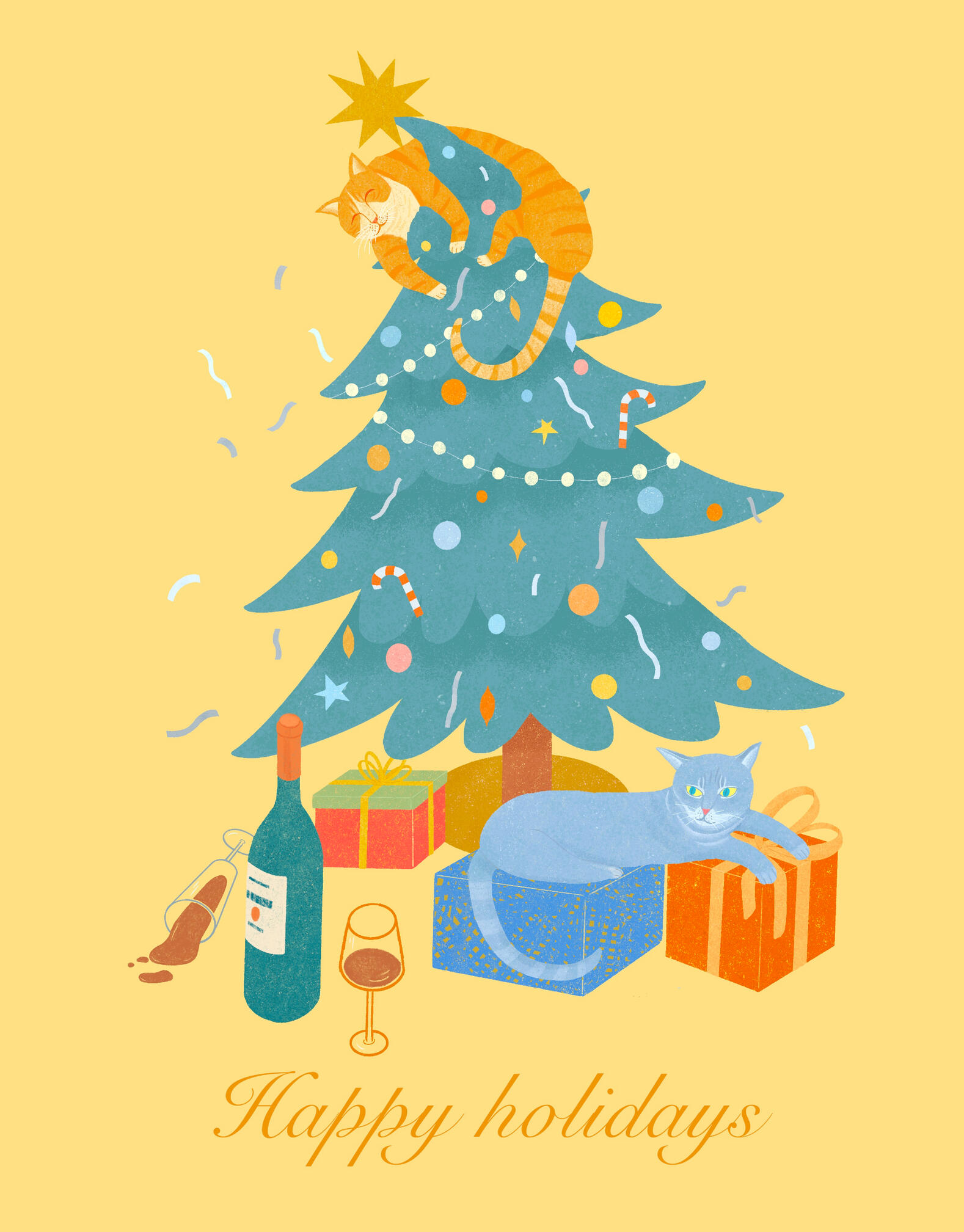 Holiday Vibe - Design for Holiday Card