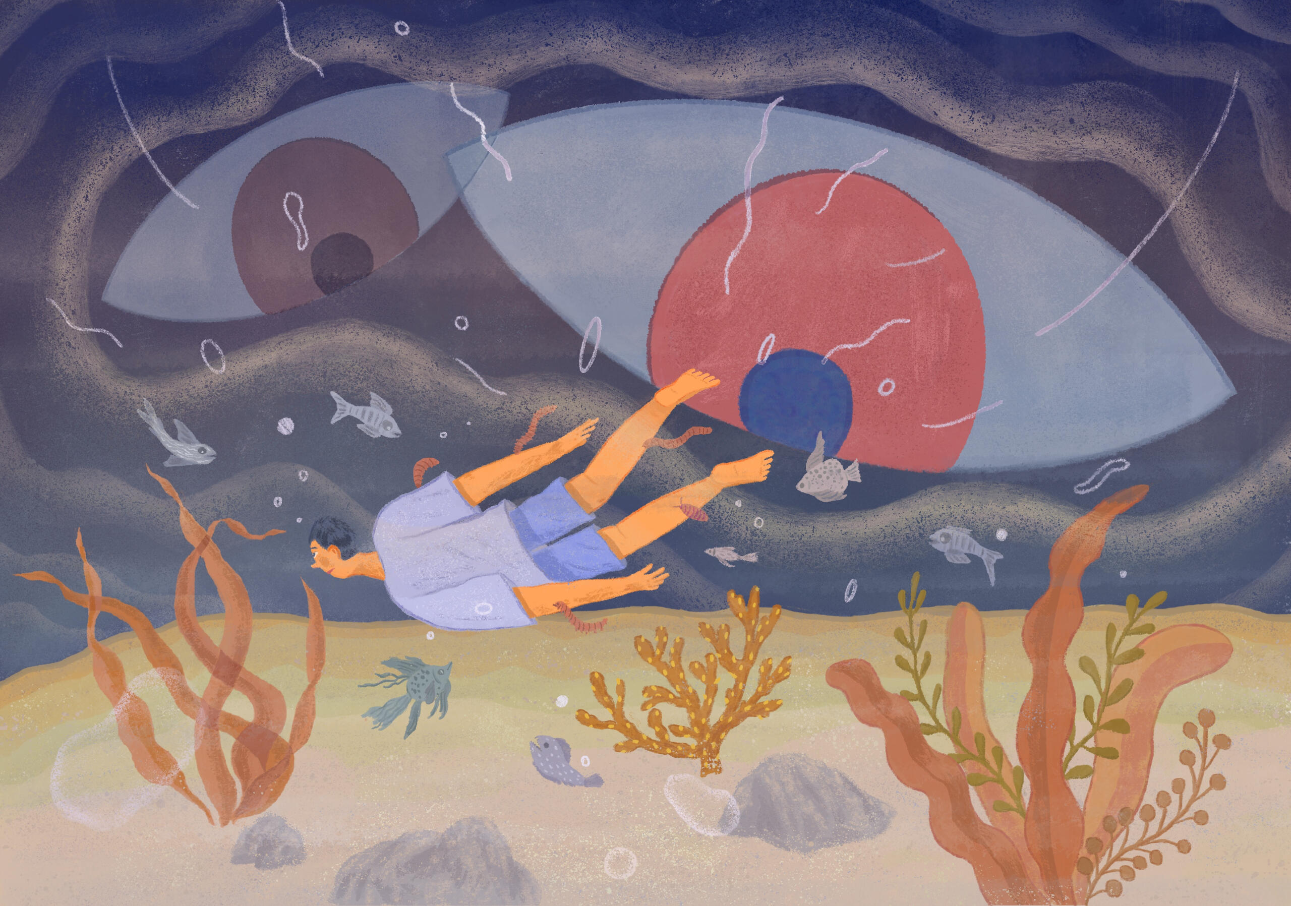 Weird Fishes, Inspired by the Cover Song Weird fishes, by Lianne La Havas.