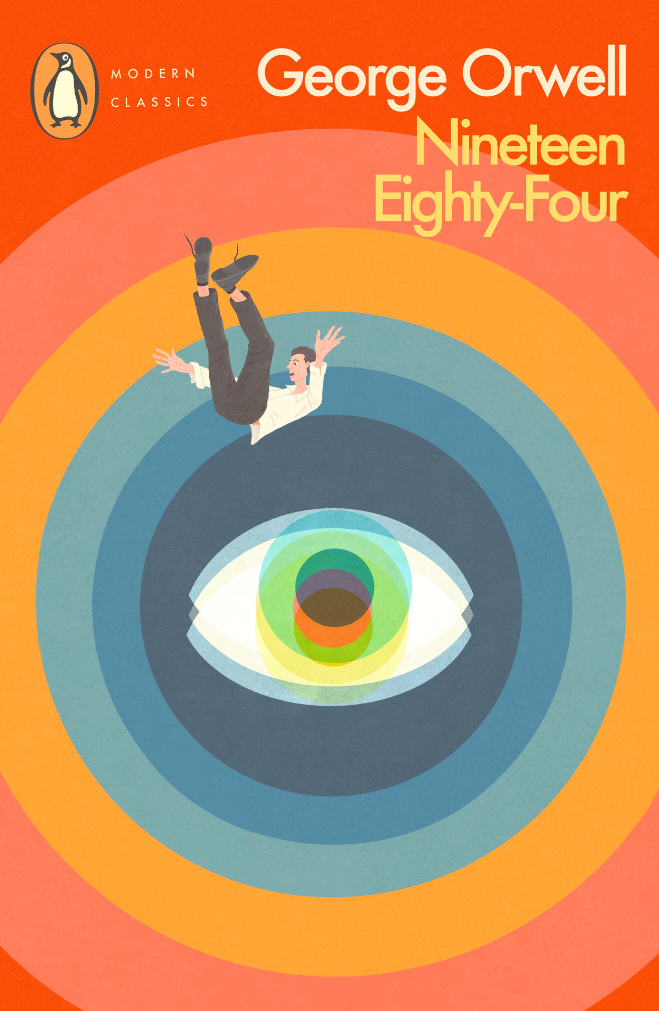Book Cover Design for Nineteen Eighty-Four, by George Orwell