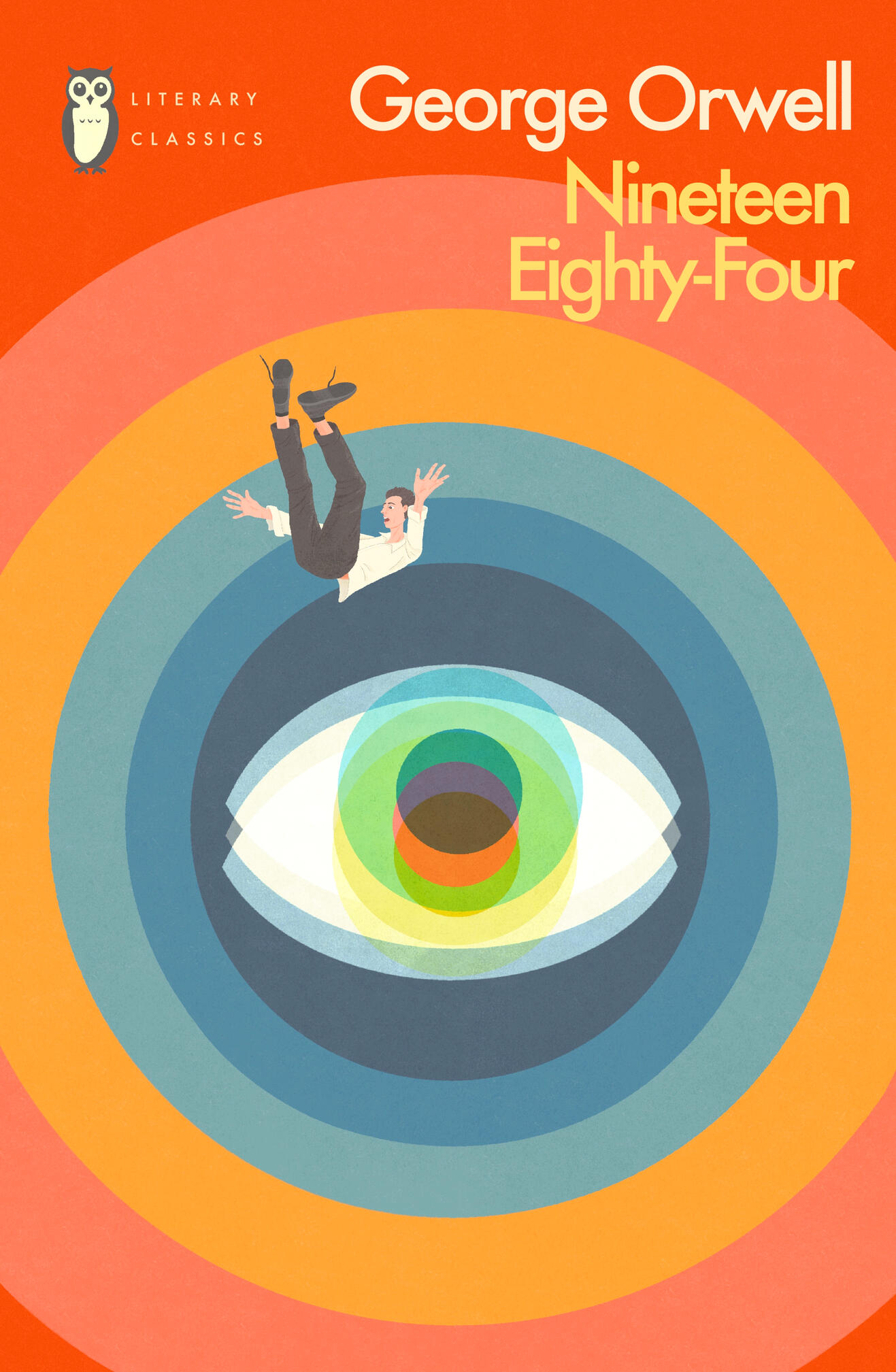 Book Cover Design for Nineteen Eighty-Four, by George Orwell