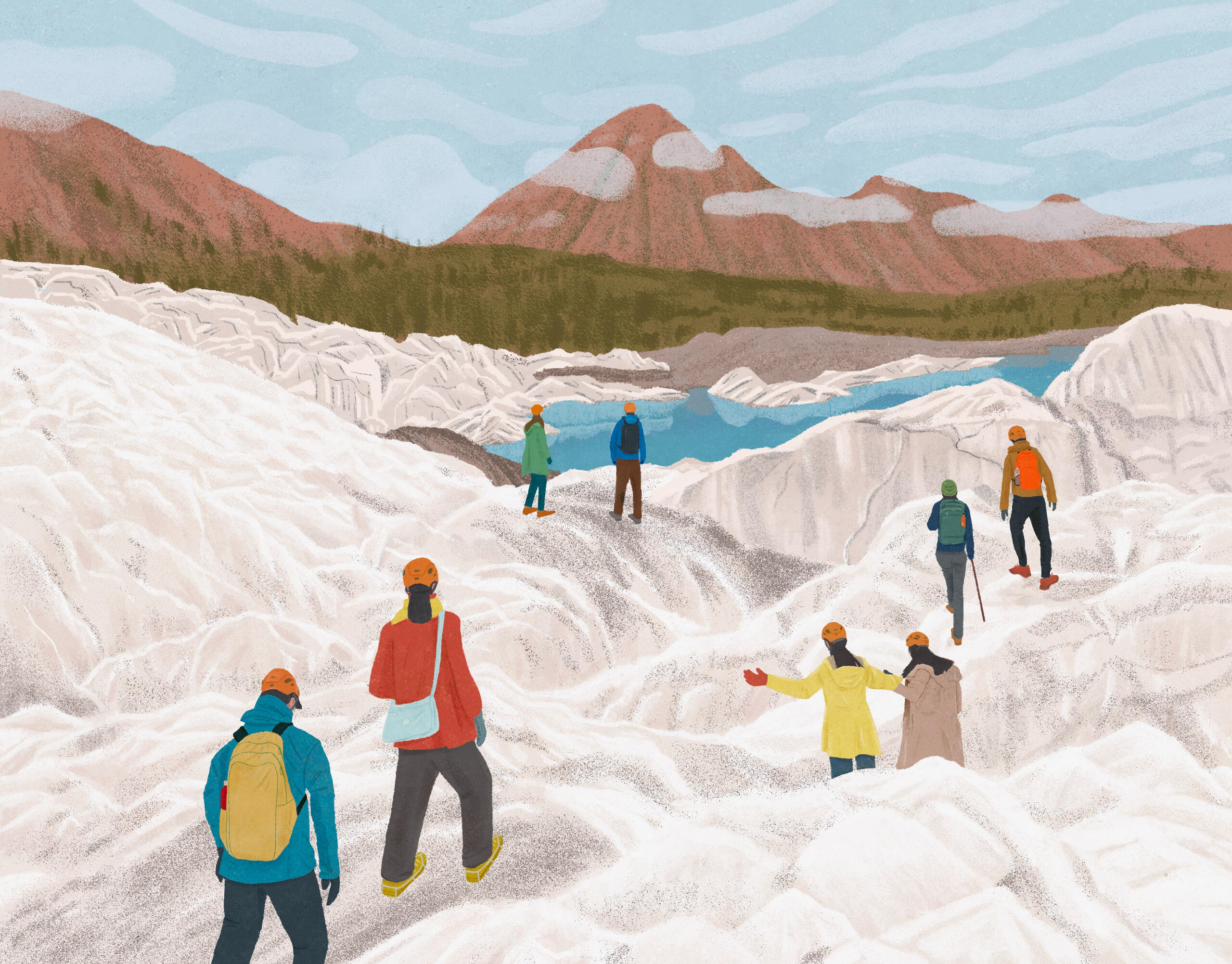 Alaska - Across the Glacier