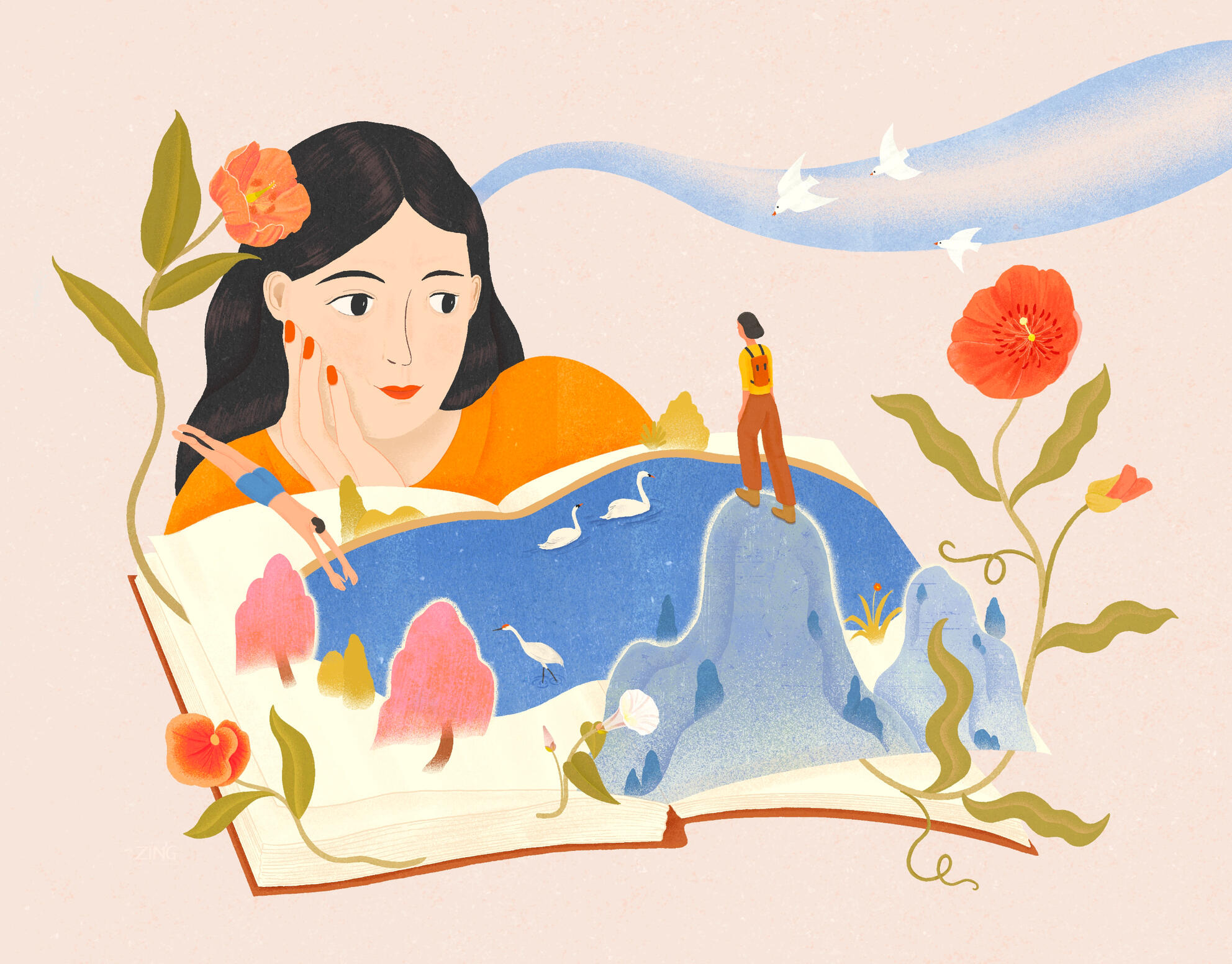 Dialogues. For World Book Day (Conceptual)